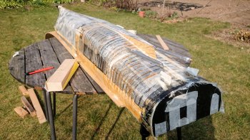 Hull construction continued — click for video