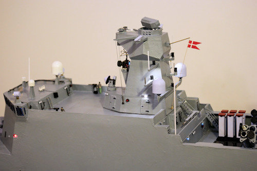 Close-up of F341 bridge