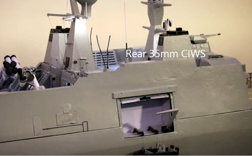 Rear CIWS video